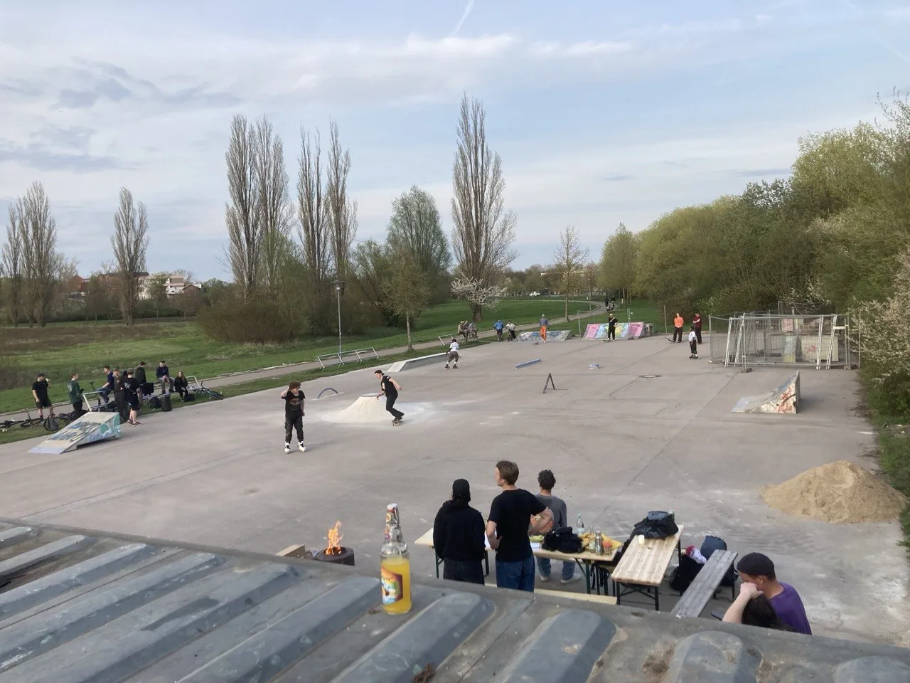 Halles erster und einziger DIY Skatepark
