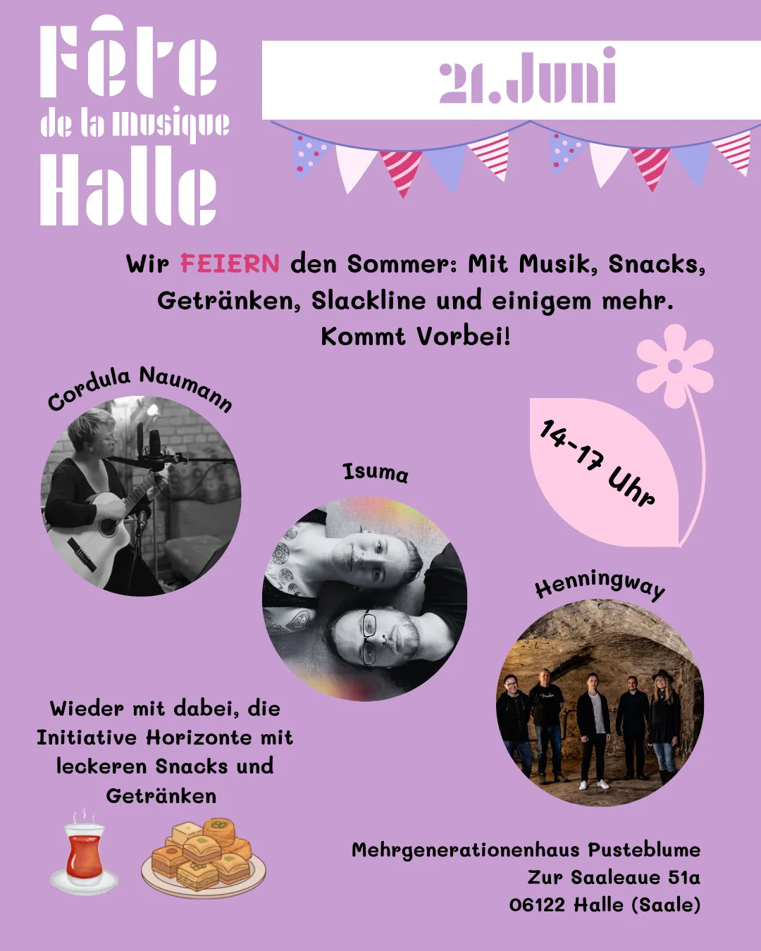 Fête de la Musique am Mehrgenerationenhaus Pusteblume