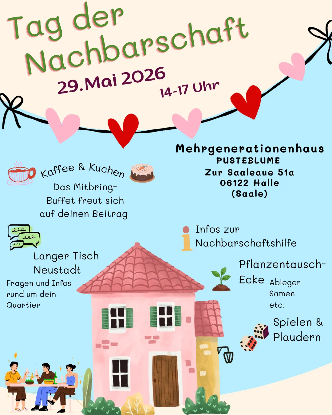 Tag der Nachbarschaft am Mehrgenerationenhaus Pusteblume